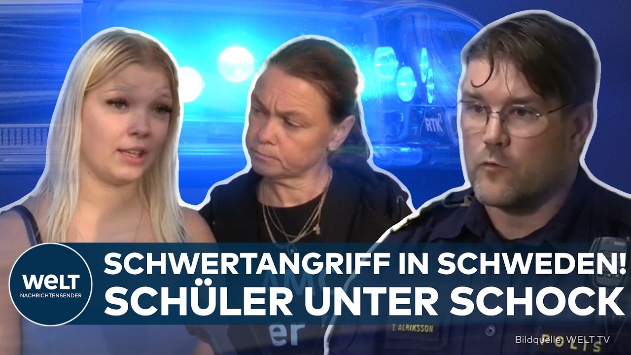 SCHWEDEN: Schwertangriff an Schule! Ein Mensch stirbt, mehrere Verletzte