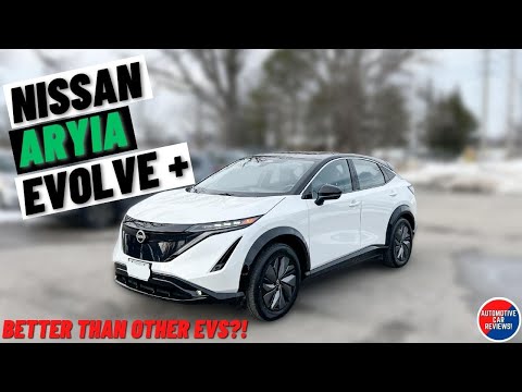 2023 NISSAN ARIYA EVOLVE + | *In-Depth Review* | Is This Better Than Other EVs On The Market?!