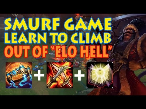 AP TRYNDAMERE SMURF IN SILVER/BRONZE - BASICS 101 + ONE-SHOT POTENTIAL [Patch7.8]