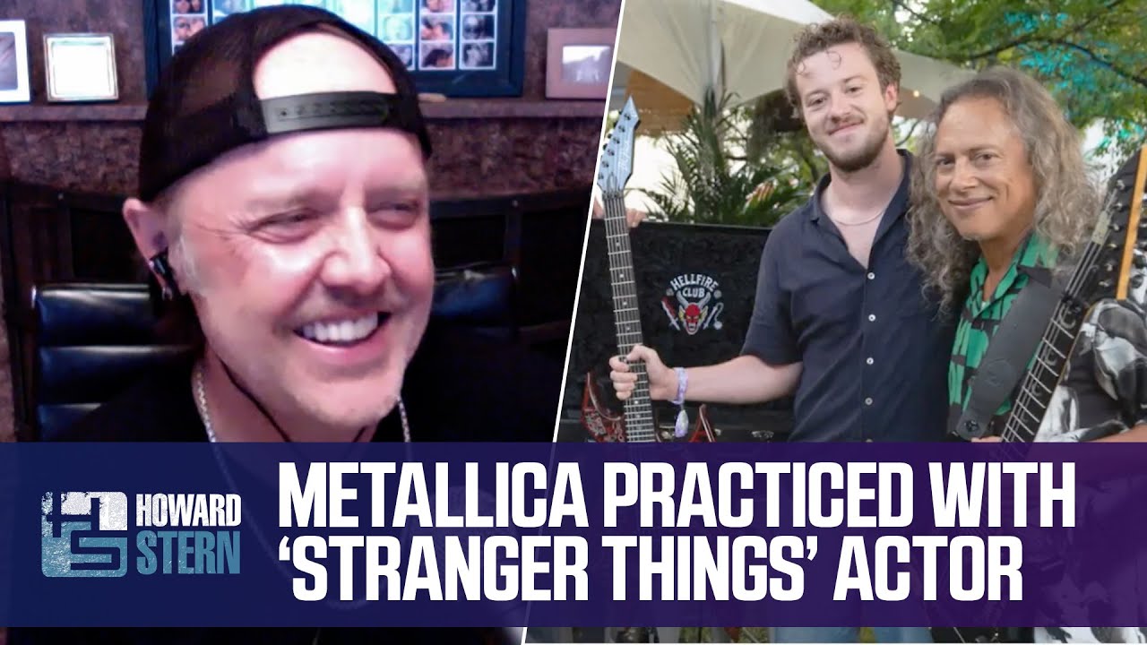 Lars Ulrich on How Metallicaâ€™s Collaboration With â€œStrangers Thingsâ€ Came to Be - YouTube