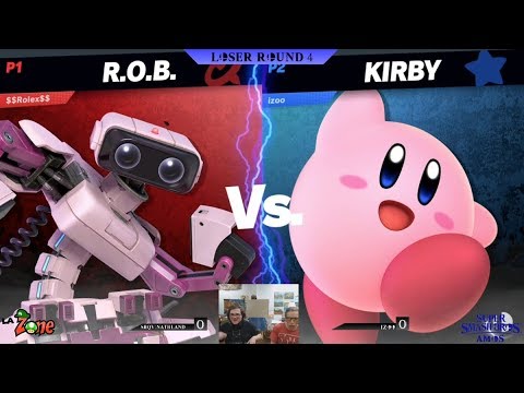 SSBA Ultimate Saison 2 Weekly #11 - SHQV|Nathland (ROB) vs Izoo (Kirby) - Losers Round 4