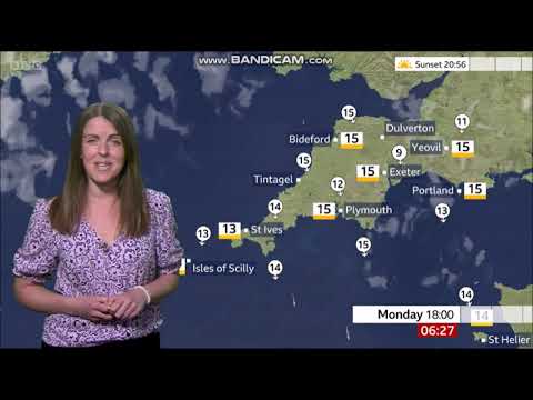 (HD) Alex Osbourne BBC ONE Spotlight weather May 15th 2023 - 60 fps Better Quality