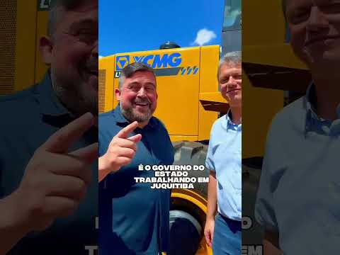 PREFEITO DE JUQUITIBA WILHIANS SOARES AO LADO DO GOVERNADOR DE SÃO PAULO TARCÍSIO