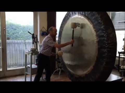 Jere Friedman Playing the Paiste 80" Gong #1
