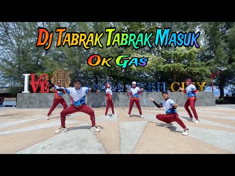 Dj Tabrak Tabrak Masuk Ok Gas || Tik Tok Viral || Dance Fitness || Happy Role Creation