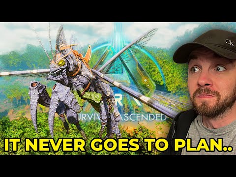 Ark Noob Attempts Taming Rhyniognatha (Oh My Goodness..)