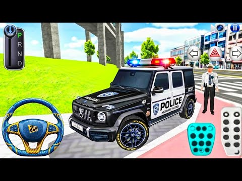 New US Police Mercedes G63 Driving Class 2026 - Car Simulator 3D Police Chor Games  Android Gameplay