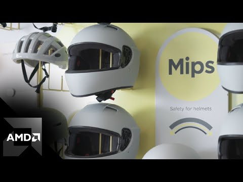 Mips increases workstation performance for helmet safety system design & testing with AMD and Lenovo