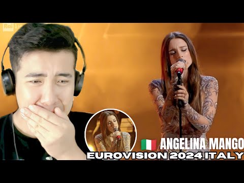 [REACTION]Sanremo 2024 -Angelina Mango con Il quartetto d'archi "La rondine" | EUROVISION ITALY 2024