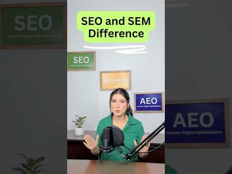 SEO and SEM Difference