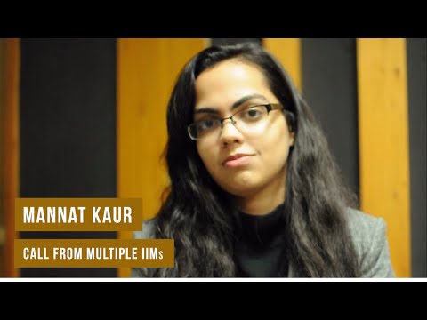 This is how Mannat handled Verbal Ability to get calls from IIMs!