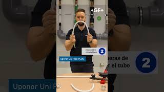 Uponor Uni Pipe PLUS: formas de curvar