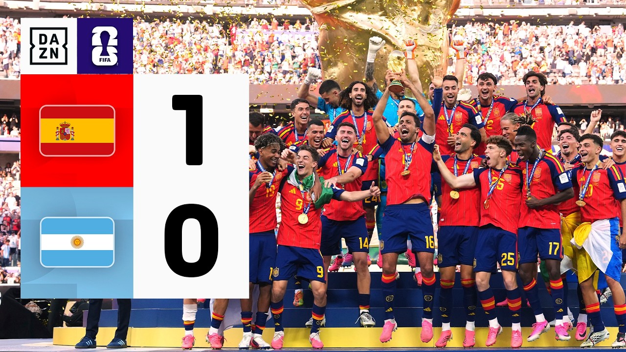 Espana vs Argentina - Resumen