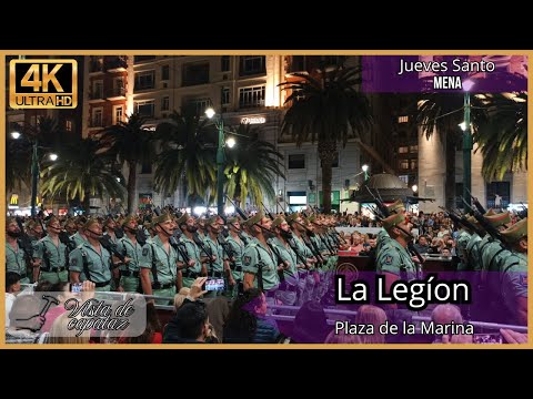 The Legion sings The Bridegroom of Death | Holy Week in Malaga 2025.