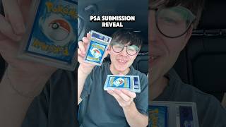 PSA Submission Reveal 🤯🤩 #pokemon #explore #pokemoncards #pokemontcg #psa #shorts #explorepage
