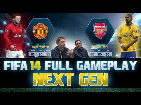 Fifa 14 | FULL Next Gen Gameplay | Manchester United vs. Arsenal | by PatrickHDxGaming