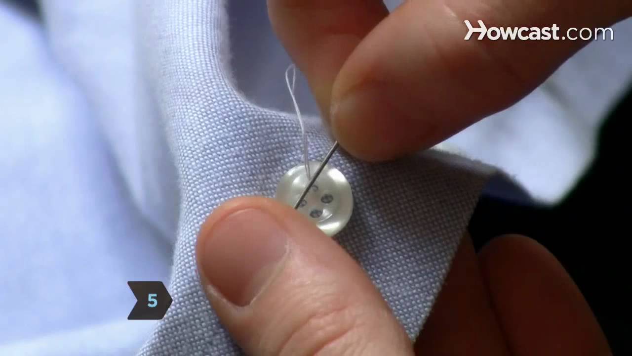 How to Sew a Button by Hand video thumbnail