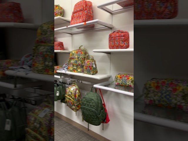 Vídeo relacionado con Vera Bradley Mini bolsa de mano original de peso pluma, Moonless Night, Talla única