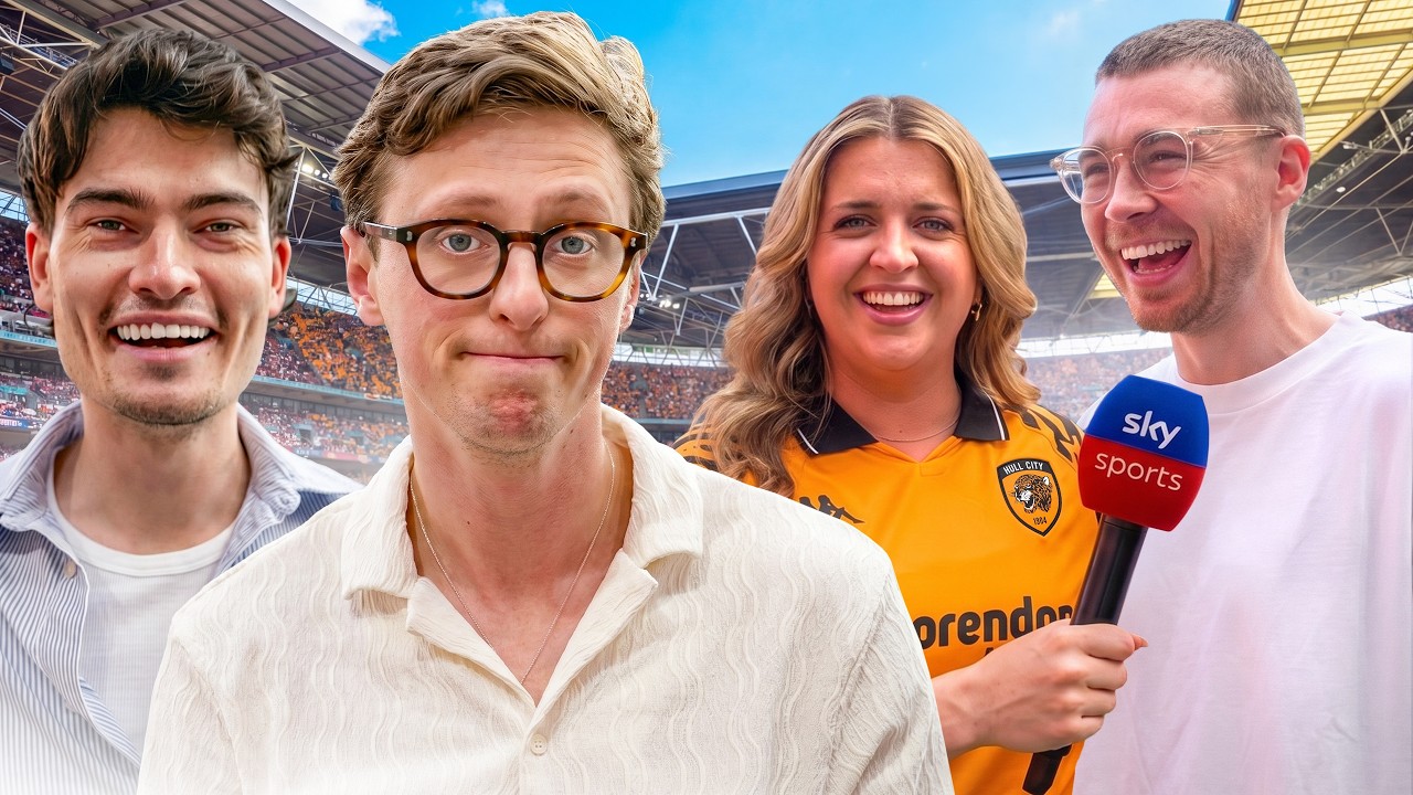 Max Fosh and Will NE SHOCKED by lookalikes at Wembley | SCENES