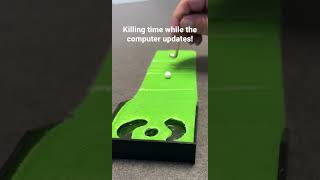 Desktop Golfing #golf #lunchbreakgolf
