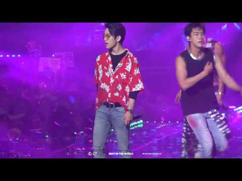 160807 JYP NATION GOT7 진영 미친거 아니야 (GO CRAZY)