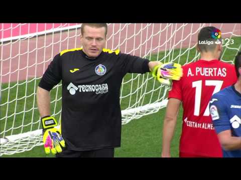 Resumen de UD Almería vs Getafe CF (0-1)