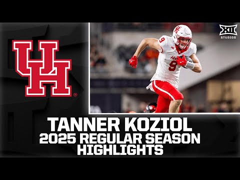 Tanner Koziol Regular Season Highlights | 2025 Big 12 Football