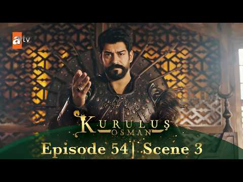 Kurulus Osman Urdu | Season 4 Episode 54 Scene 3 I Yeh khatmi faisla hai!