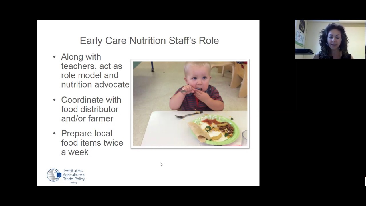 Farm to Early Care Webinar Series Part One: Nutrition Staff Training