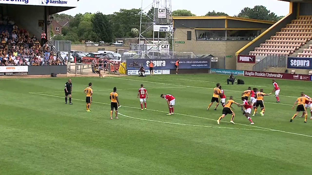 Cambridge U 3-0 Newport C