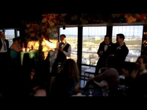 "Remix to Tradition" - Alex Moothart's toast