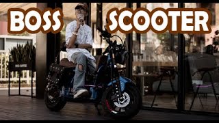 Cafe Boss and His New Will Mason C1 Pro X Electric Scooter