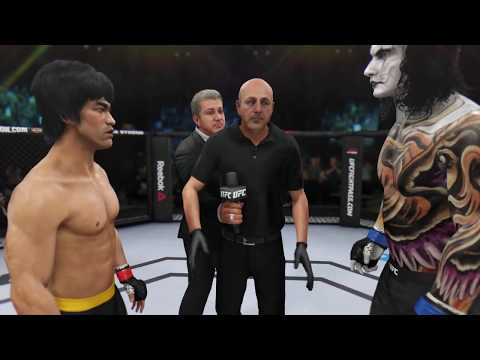 Bruce Lee vs. Raven (EA Sports UFC 3) - Epic Battle 💯 🐲 - Dragon Fights 🐉