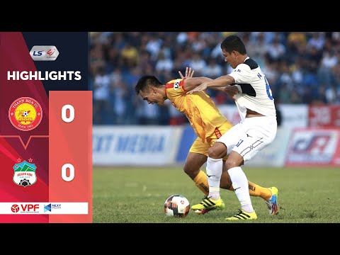 Highlights | Thanh Hóa - HAGL | Chia điểm ngày Anh Đức tái xuất sân cỏ