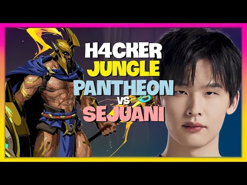 UNSTOPPABLE Pantheon Jungle! H4cker Challenger Masterclass (Engsub)