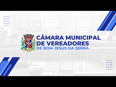 24ª Sessão Ordinária - Câmara de Bom Jesus da Serra -  05/11/2025