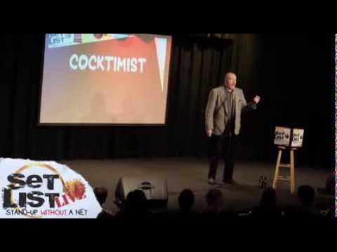 "COCKTIMIST" by Rick Overton on "SET LIST: Standup Without A Net" LIVE!