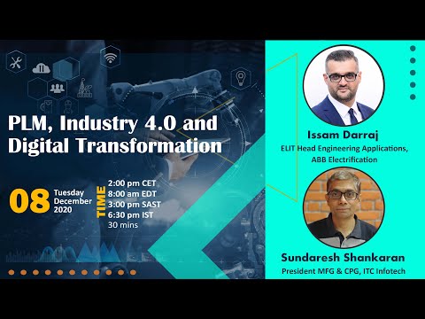 Webinar - PLM, Industry 4.0 and Digital Transformation