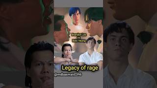 Brandon Lee vs Bolo Yeung - Bruce Lee's son #legacyofrage #martialarts #trendingshorts  #ytshorts