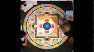 Lama Pema Tenzin : Mandala Creation Time Lapse (Complete)