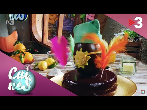 Mona de xocolata amb melmelada - Cuines