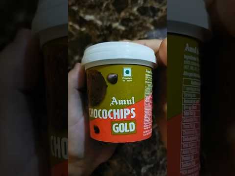 Amul chocochips ice cream unboxing 😋🍫🍦| #shorts