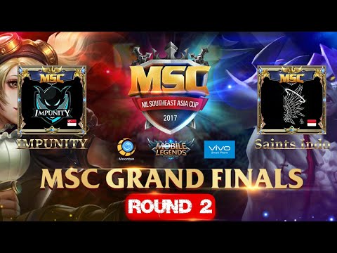 IMPUNITY VS SAINTS INDO Match 2 - Mobile Legends MSC Grand Finals 5 Nations