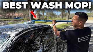 MUST HAVE Car Wash MOP for Car Detailing! - Autofiber MITT ON A STICK PRO+
