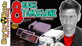 8 Buck NES Classic Clone Unboxing ,Coolbaby Classic Gameplay and Thoughts