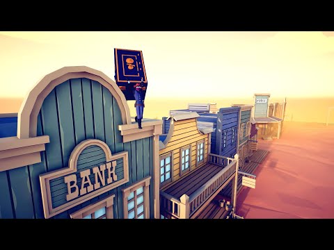 BANK ROBBERS 1v1 EVERY UNITS - WILD WEST UPDATE! TABS - Totally Accurate Battle Simulator