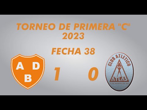 Primera "C" Campeonato 2023 - Fecha 38 - Berazategui 1 Atlas 0 - Resumen