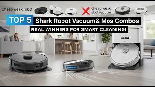 Top 5 Shark Robot Vacuum & Mop Combos — Real Demo, Real Results