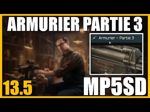 ARMURIER PARTIE 3 [13.5] | MP5SD - Escape From Tarkov FR (Gunsmith part 3)