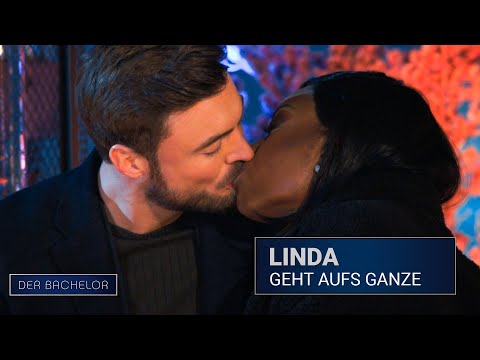 Ganz schön mutig! Linda und Niko küssen sich bei „Nacht der Rosen“ | Der Bachelor - Folge 07